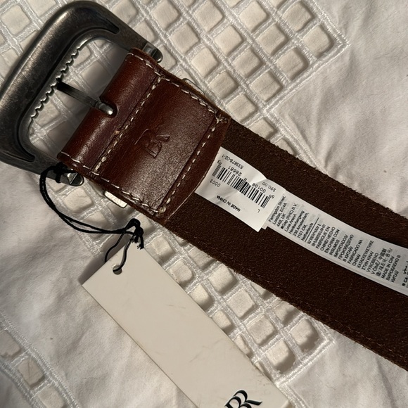 Banana Republic Heritage Etched Buckle Waist Belt Large - Picture 7 of 13